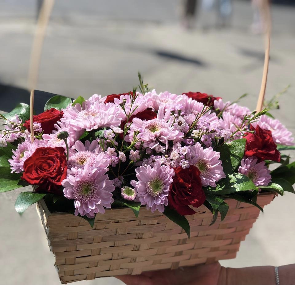 Цветочное лукошко