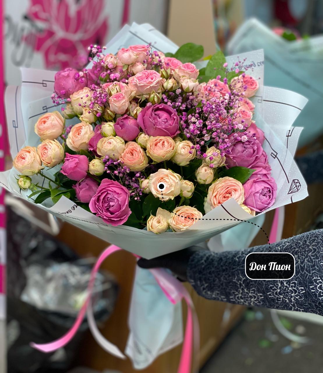 Пионовидные Розы