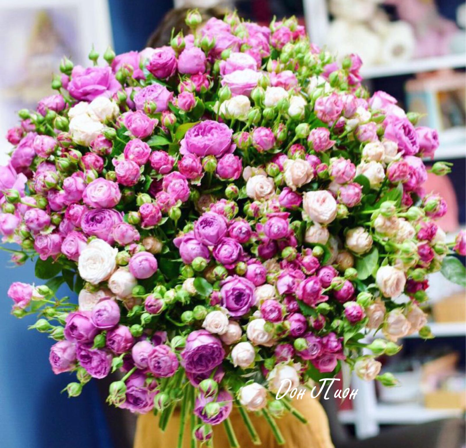 Пионовидные розы 